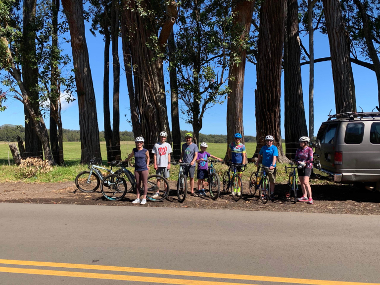 big island bike tours llc waipio valley lookout road bike tour family