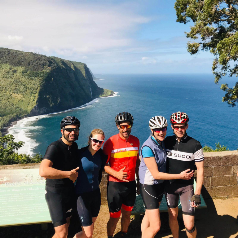 big island bike tours llc waipio valley lookout road bike tour group